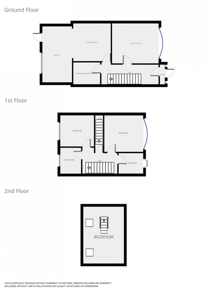 Floorplan for Middleton Avenue, London