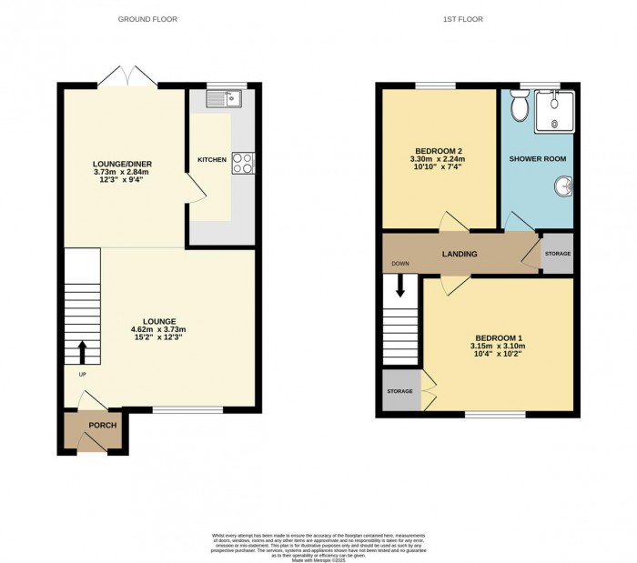 Floorplan for Robertson Close, Broxbourne