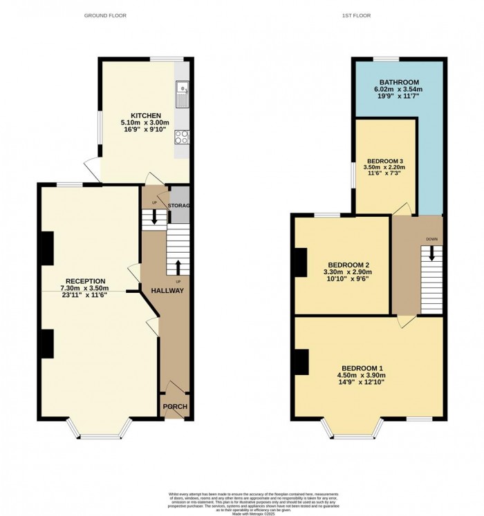 Floorplan for William Street, London