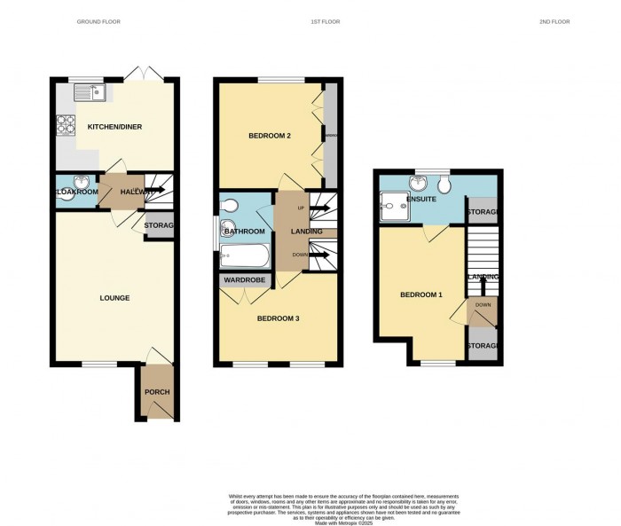 Floorplan for Bird Cherry Lane, Gilden Park