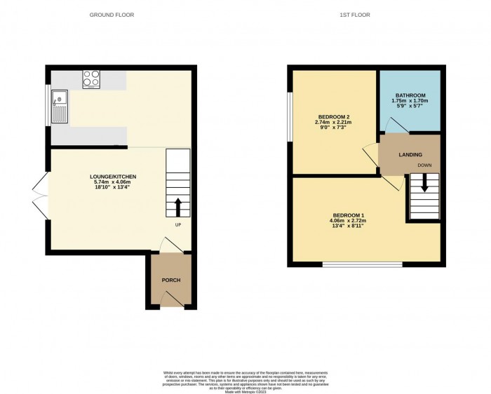 Floorplan for Heybridge Court, Hertford