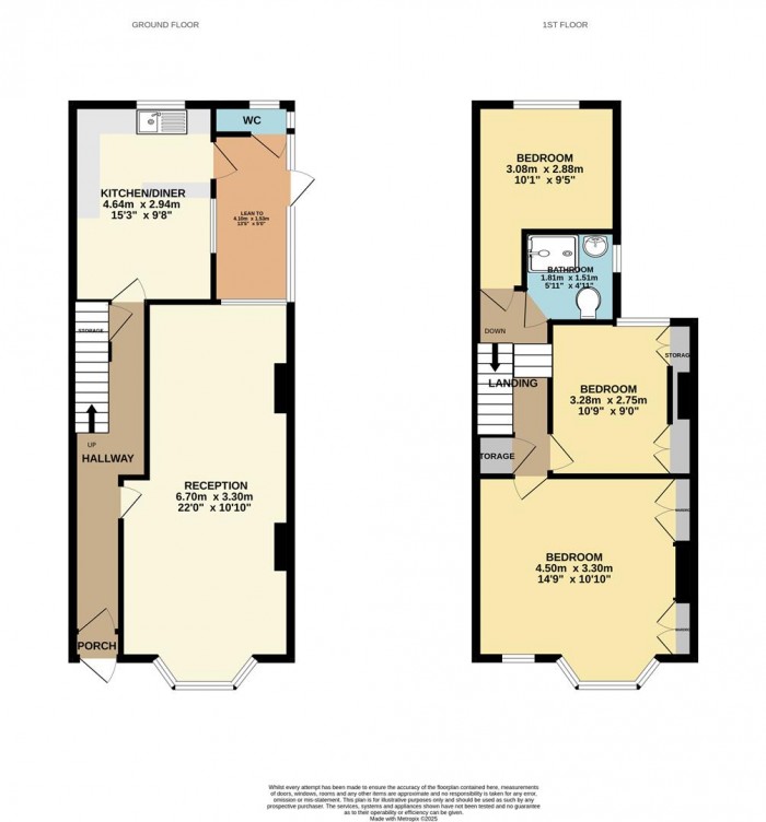 Floorplan for Greville Road, London