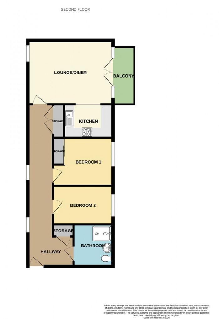 Floorplan for Hubble House, Velocity Way, Enfield