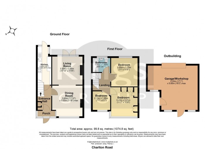 Floorplan for Charlton Road, Edmonton, N9