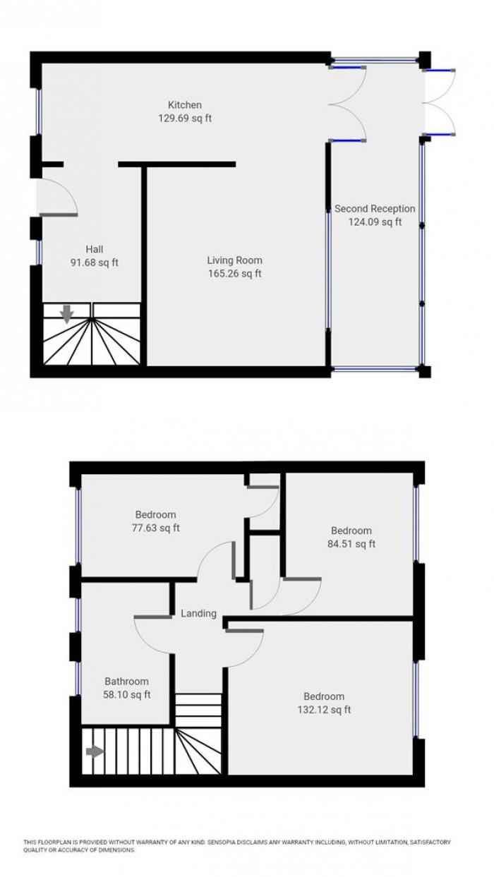 Floorplan for Theydon Court, Waltham Abbey