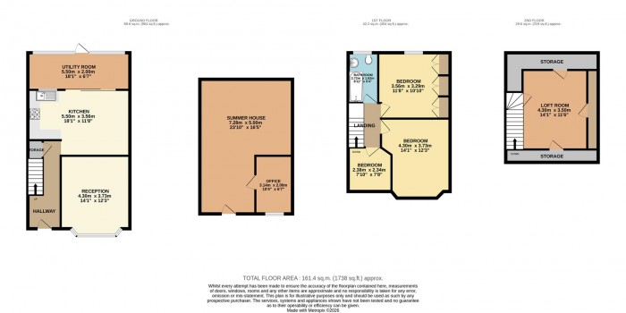 Floorplan for Guildford Road, Walthamstow