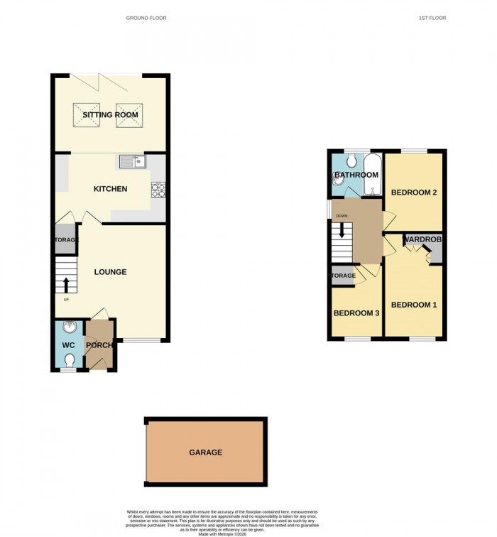 Floorplan for Challinor, Church Langley