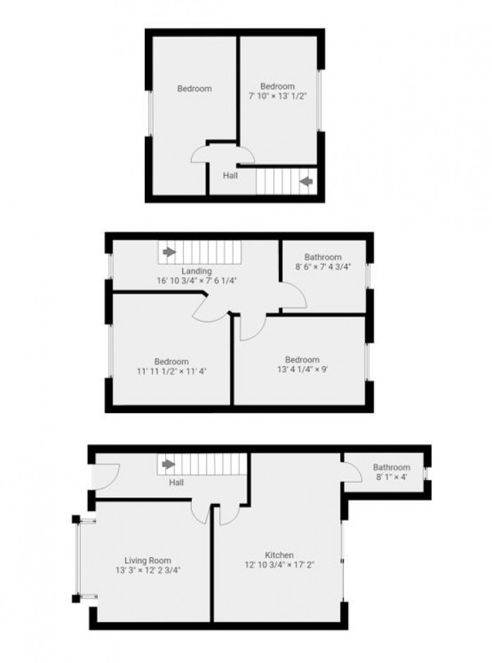 Floorplan for Mount Avenue, London