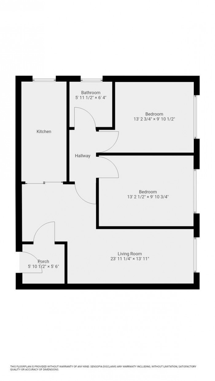 Floorplan for Castle Avenue, London