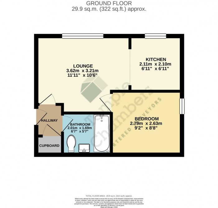 Floorplan for Green Pond Close, London
