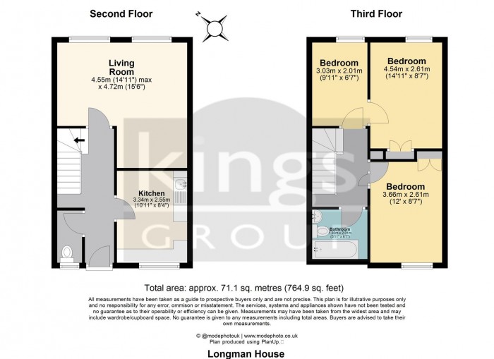 Floorplan for Mace Street, London