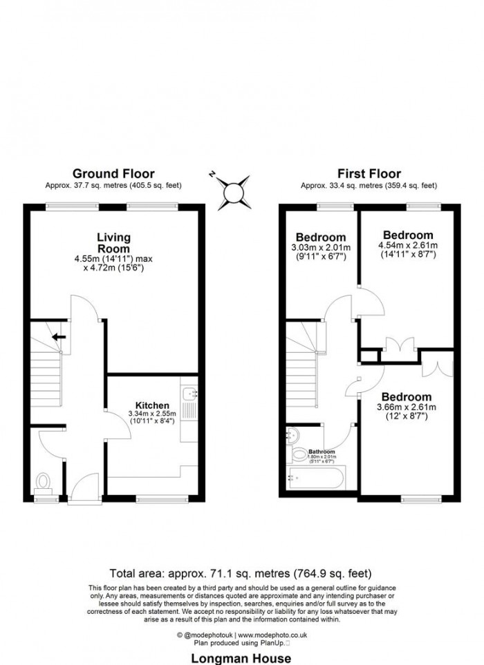 Floorplan for Mace Street, London