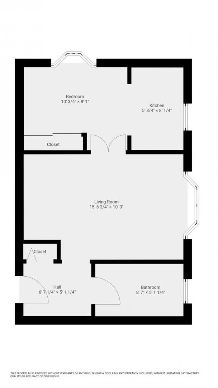 Floorplan for Hall Lane, London