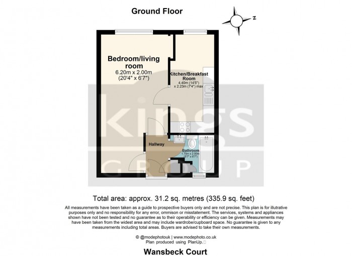 Floorplan for Waverley Road, Enfield