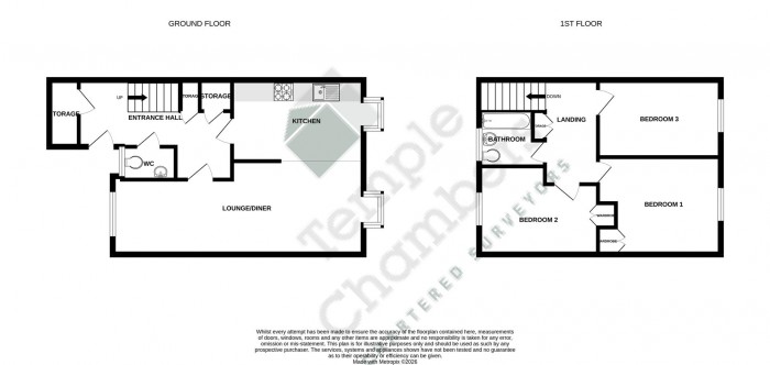 Floorplan for High Street, Old Harlow