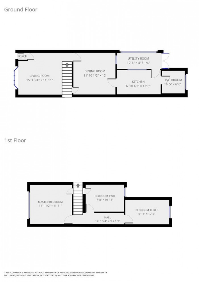 Floorplan for Rounton Road, Waltham Abbey