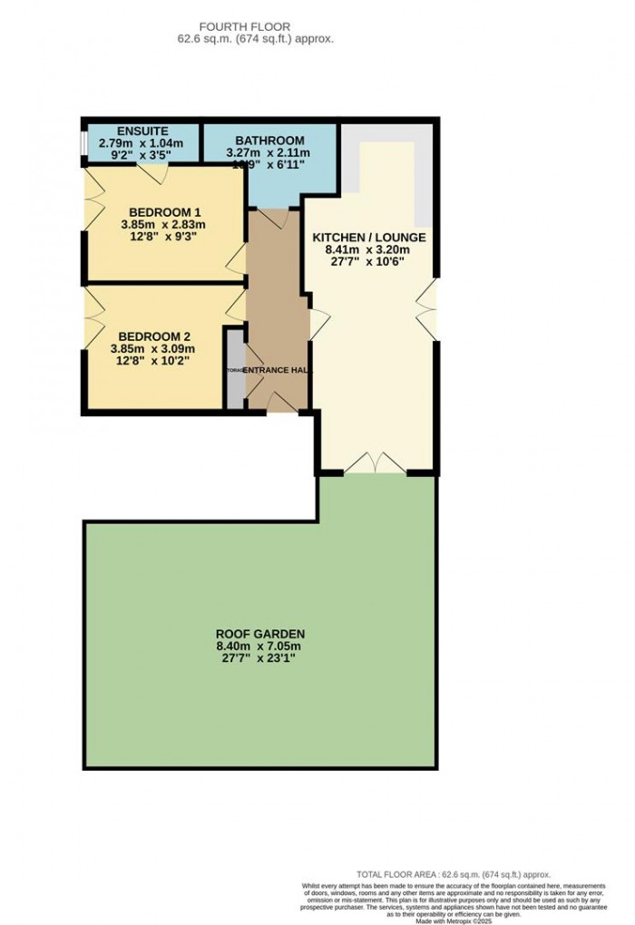Floorplan for Trapstyle Road, Ware
