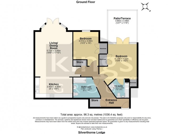Floorplan for Village Road, Enfield
