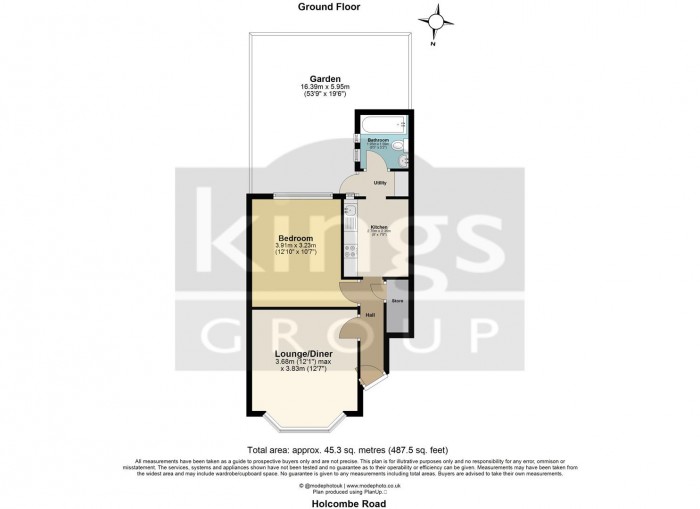 Floorplan for Holcombe Road, Tottenham, London