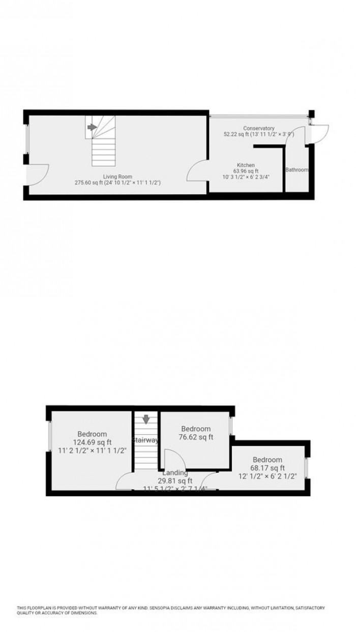 Floorplan for Greenfield Street, Waltham Abbey