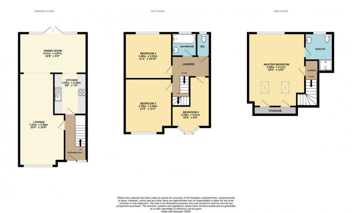 Floorplan for Churchgate, Cheshunt, Waltham Cross