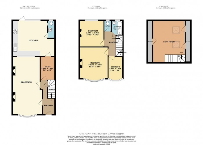 Floorplan for Lea Bridge Road, London