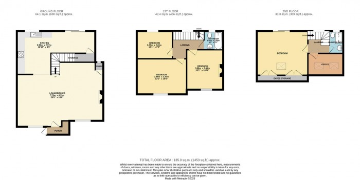 Floorplan for Millfield Avenue, London