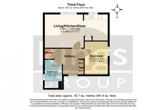 Floorplan for Tottenham Green East, London