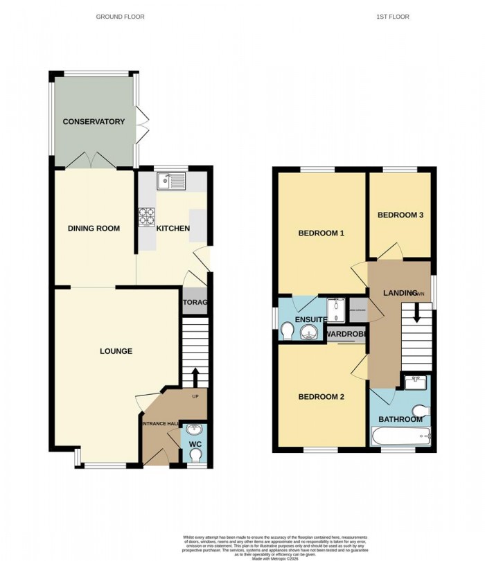 Floorplan for Challinor, Church Langley