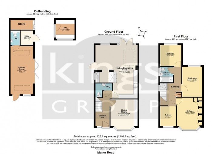 Floorplan for Manor Road