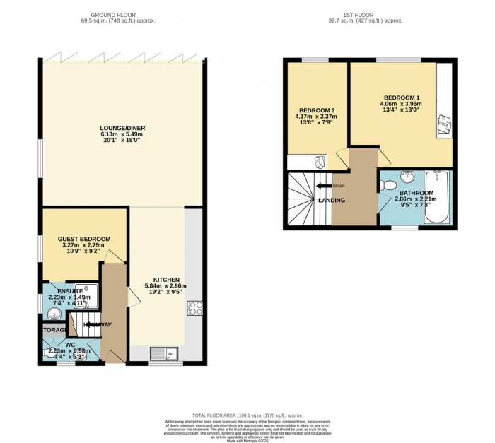 Floorplan for Hawkenbury, Harlow