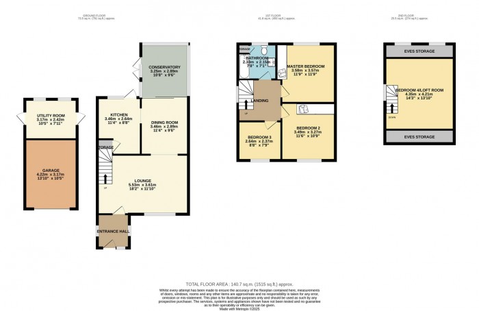 Floorplan for Great Leylands, Harlow