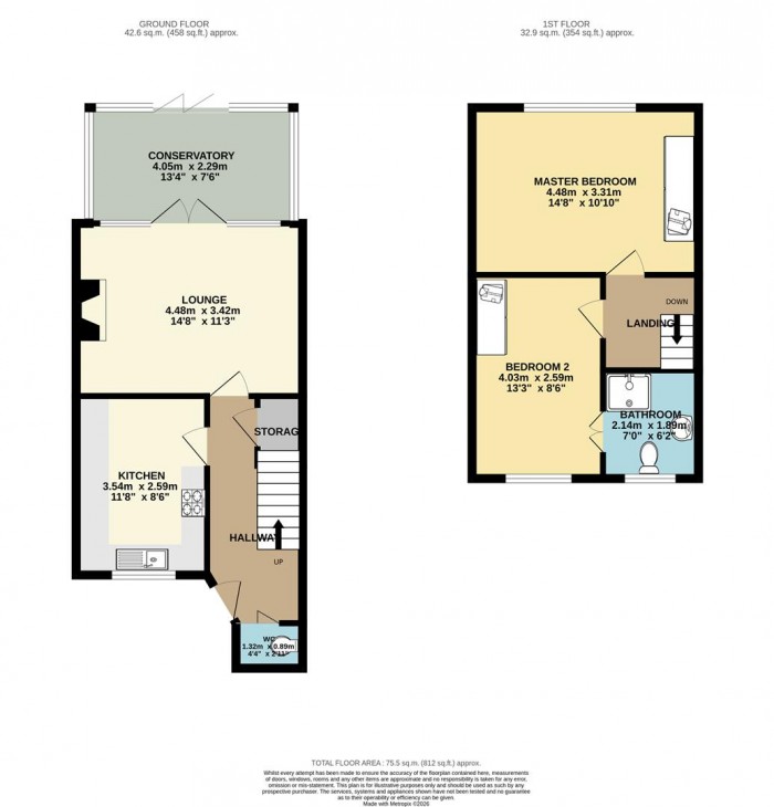 Floorplan for Spencers Croft, Harlow