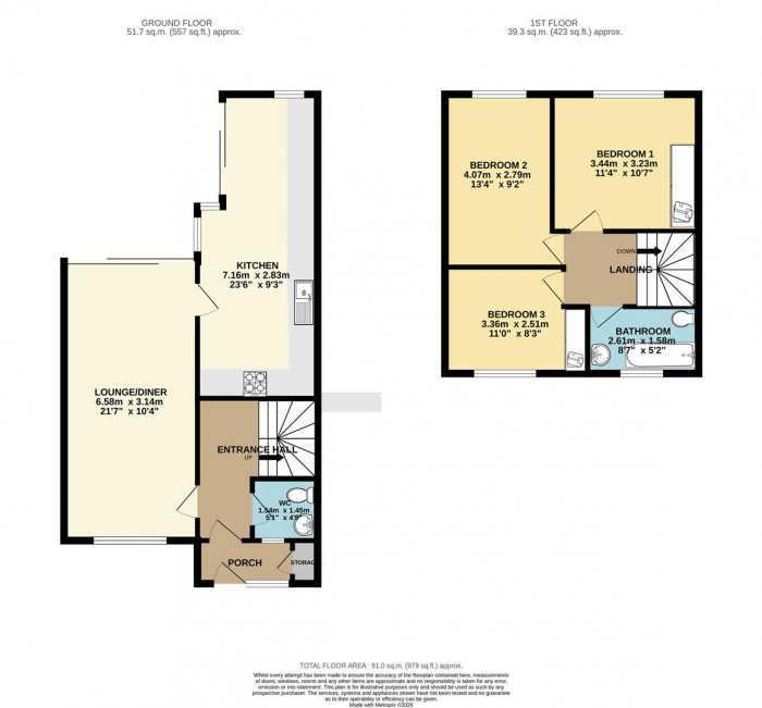 Floorplan for Spruce Hill, Harlow
