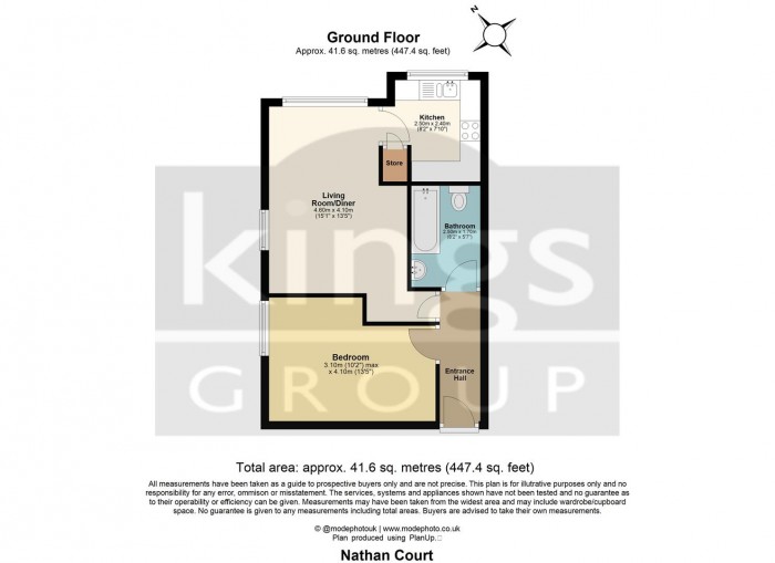 Floorplan for Nathan Court, Edmonton, N9