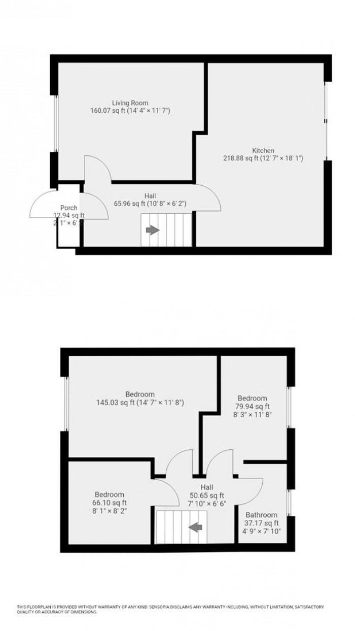 Floorplan for Genever Close, London