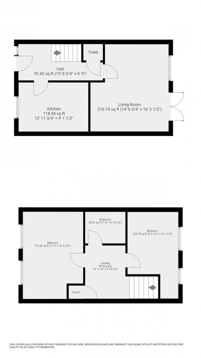 Floorplan for King George Way, London