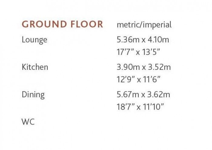 Floorplan for Pecks Hill, Nazeing