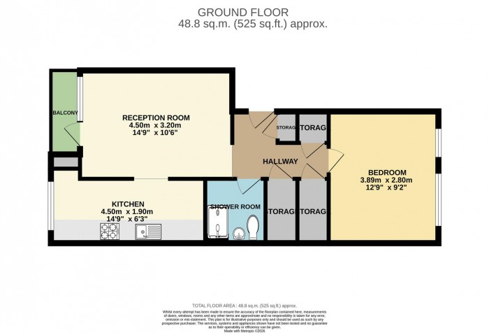 Floorplan for Lomond Close, London