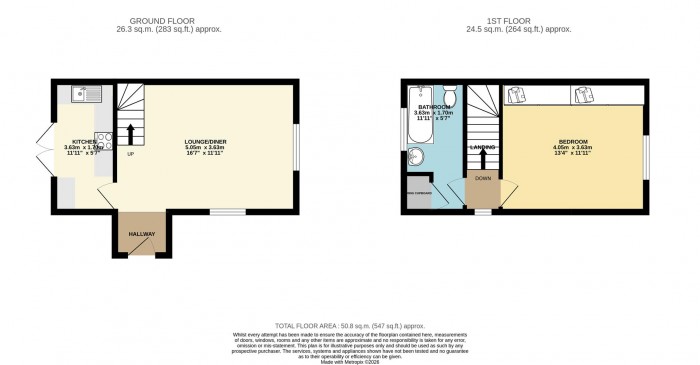 Floorplan for Long Croft, Takeley, Bishop's Stortford