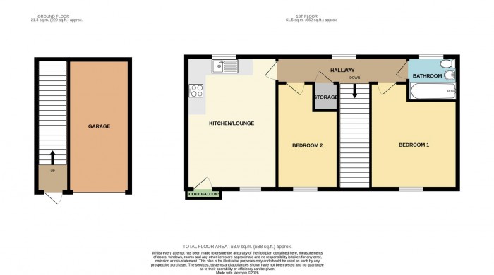Floorplan for Maytree Crescent, Gilden Park