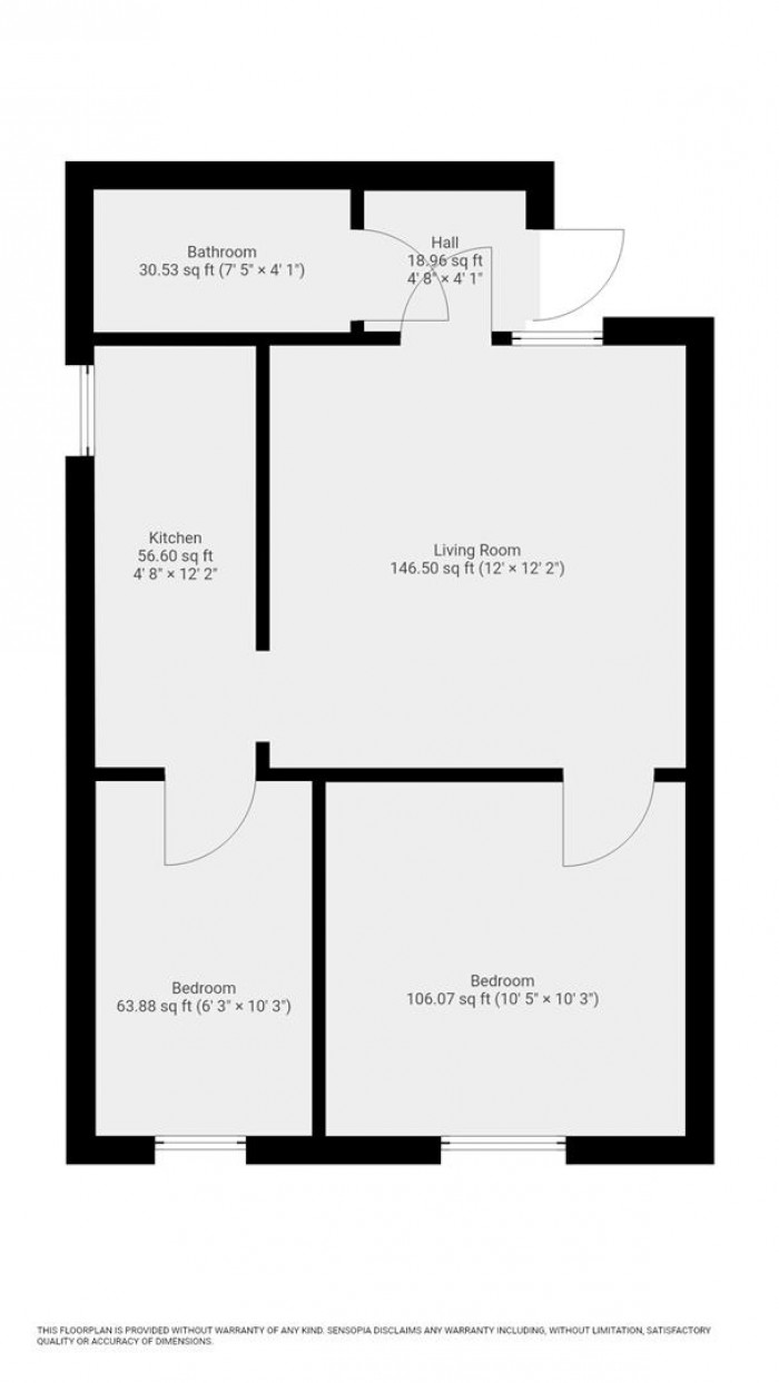Floorplan for Chingford Mount Road, London