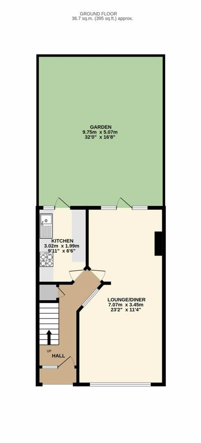Floorplan for Queensland Avenue, Edmonton, N18