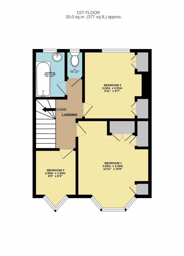 Floorplan for Queensland Avenue, Edmonton, N18