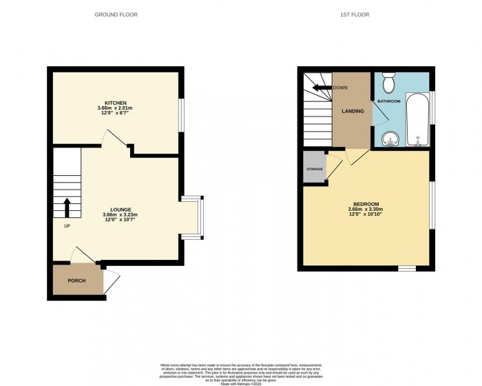 Floorplan for Hollybush Way, Cheshunt, Waltham Cross