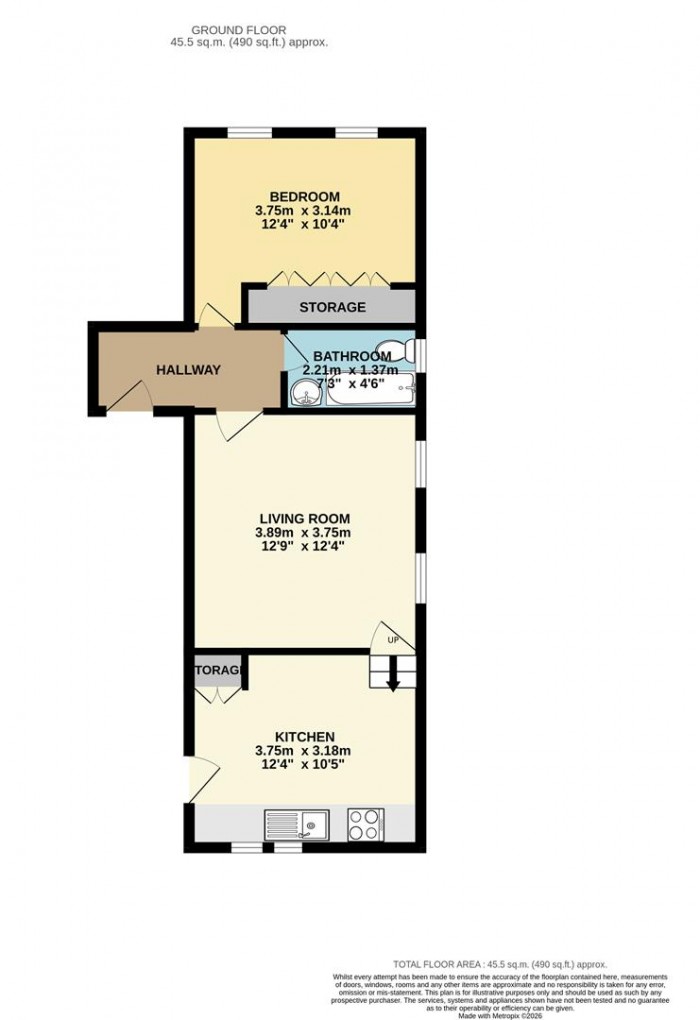 Floorplan for Lee Court, Queen Annes Place, Enfield