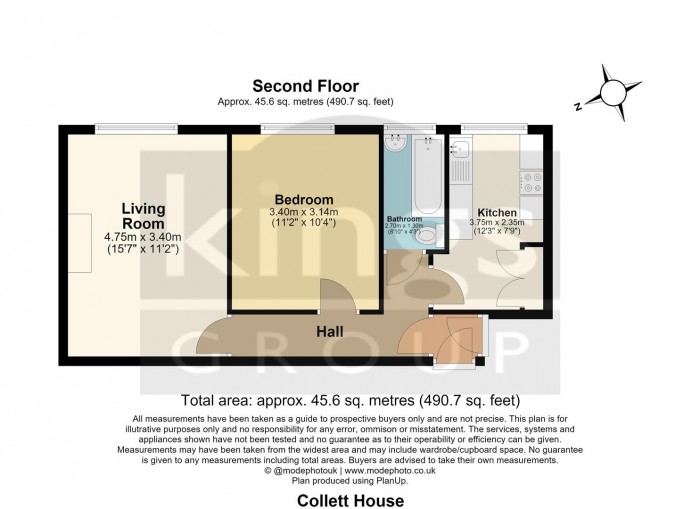 Floorplan for Stamford Hill, London