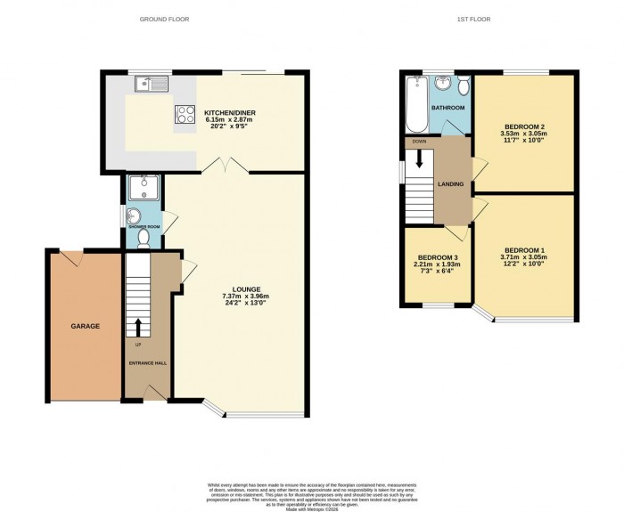 Floorplan for Lordship Road, Cheshunt, Waltham Cross